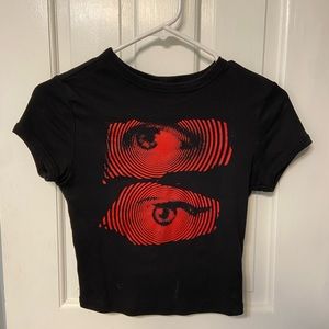 H&M Divided Small Eye Graphic Baby Tee